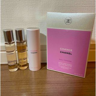 シャネル(CHANEL)のCHANEL チャンス オー タンドゥル ツィスト＆スプレイ　3本(香水(女性用))