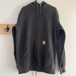 カーハート(carhartt)の【希少】古着 Carhartt スウェット パーカー ブラック Mサイズ(パーカー)