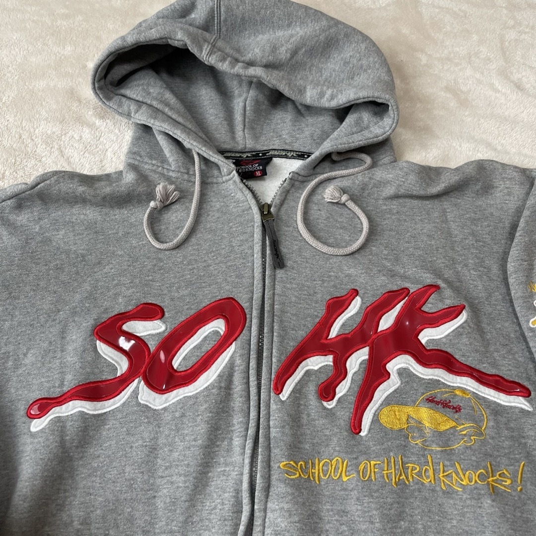 SOHK(ショック)の【SCHOOL OF HARD NKOCK】　パーカー　XLサイズ メンズのトップス(パーカー)の商品写真