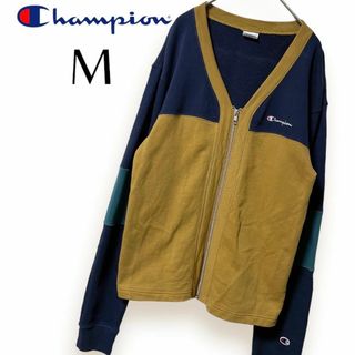 チャンピオン(Champion)のchampion パネル切替スウェットジップカーディガン(カーディガン)