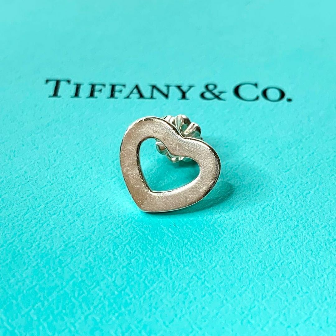 お手頃価格 TIFFANY&Co. ティファニー オープンハート ピアス 片耳 aw5