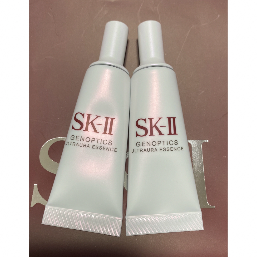 SK-II(エスケーツー)のSK-II SK2  エスケーツー ジェノプティクスウルトオーラエッセンス2本 コスメ/美容のスキンケア/基礎化粧品(美容液)の商品写真