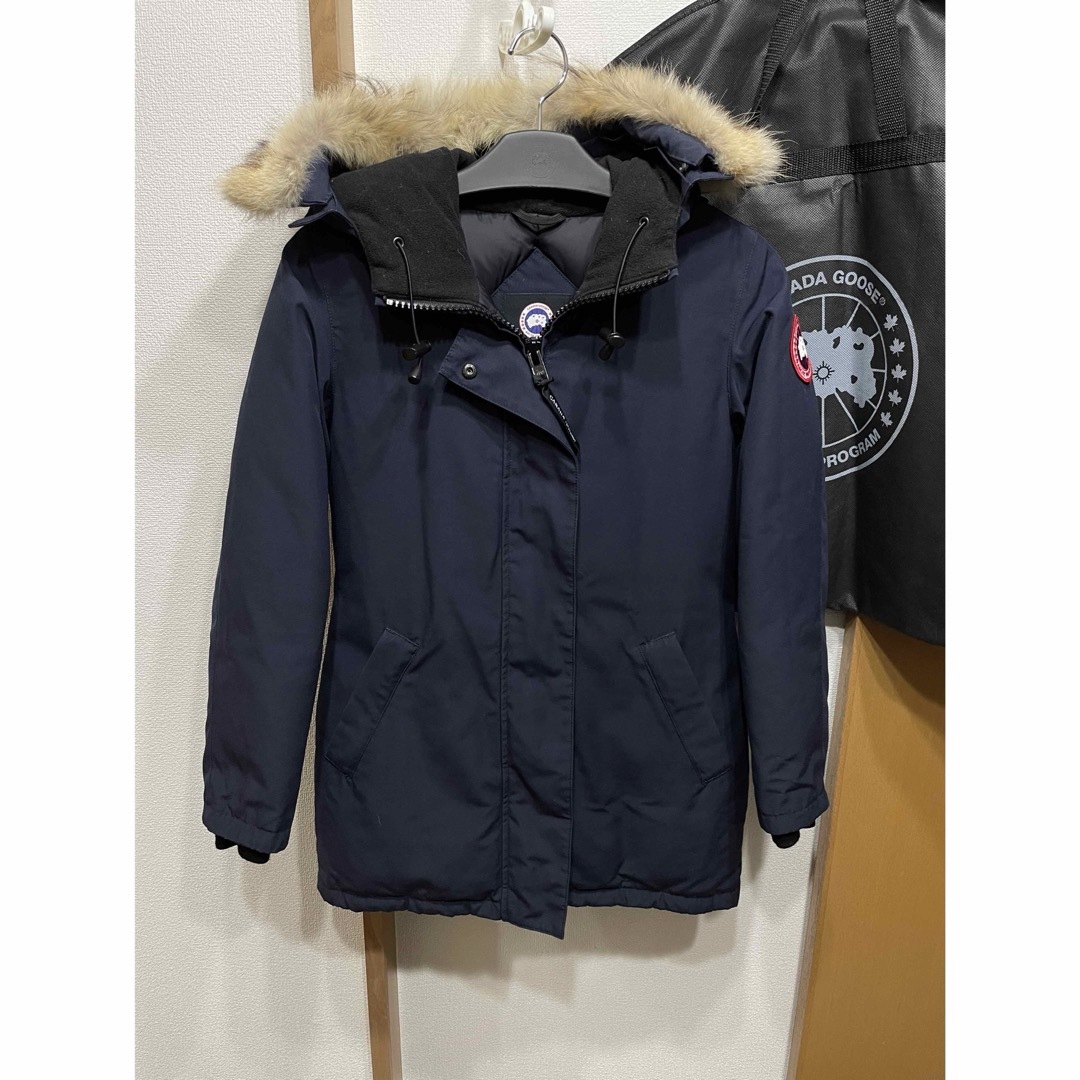 CANADA GOOSE - 美品☆カナダグース ヴィクトリア Sサイズ☆の CANADA GOOSE - 美品☆カナダグース ヴィクトリア Sサイズ☆の