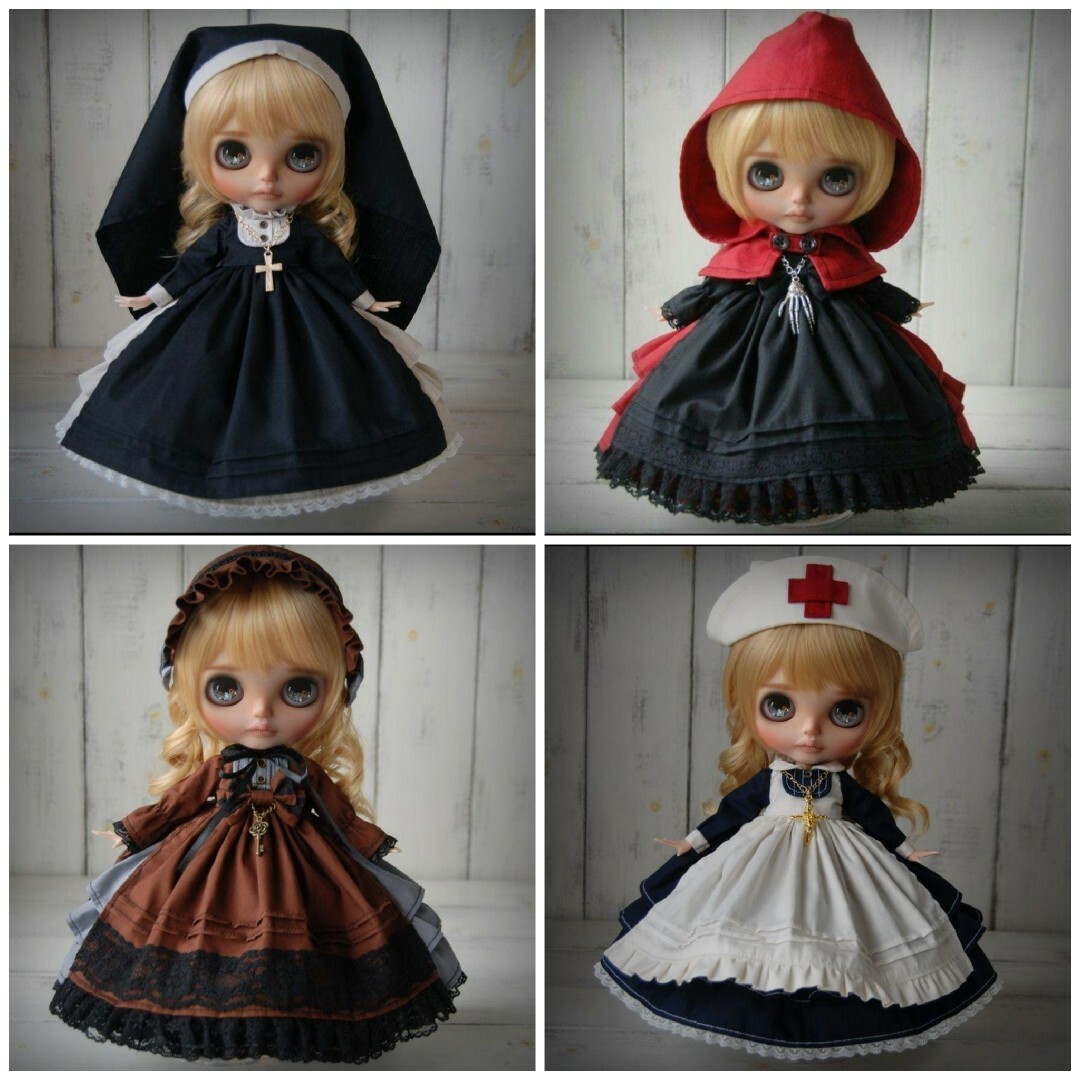 オーダー　ハンドメイド　ブライス　アウトフィット　セット　blythe of 服 ハンドメイドのぬいぐるみ/人形(人形)の商品写真