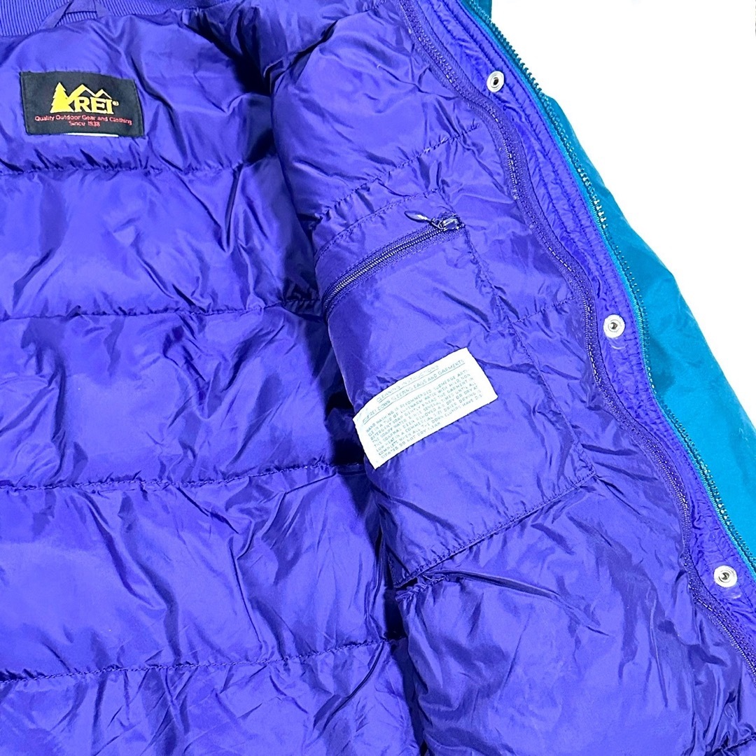 REI GORE-TEX nylon down jacket teal メンズのジャケット/アウター(ダウンジャケット)の商品写真