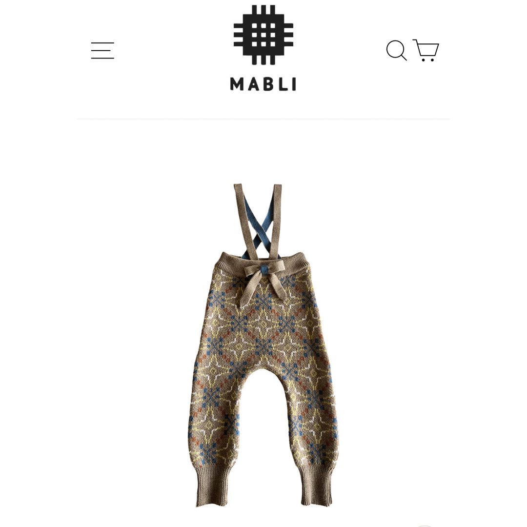 MABLI  キッズ/ベビー/マタニティのベビー服(~85cm)(ロンパース)の商品写真