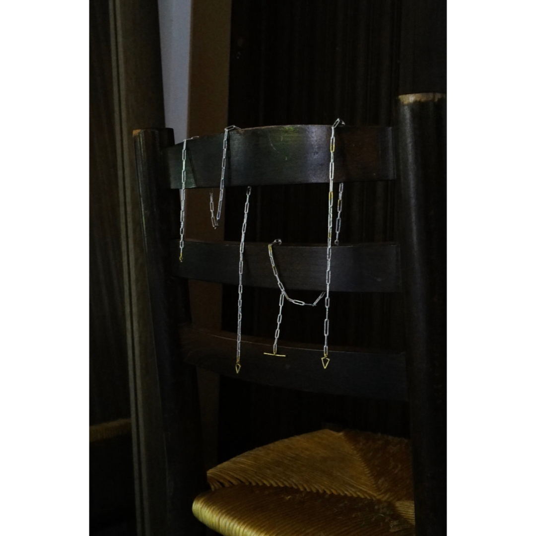 COMOLI(コモリ)の柿乃葉 別注 Ex Harvest Chain Necklace Type1 メンズのアクセサリー(ネックレス)の商品写真