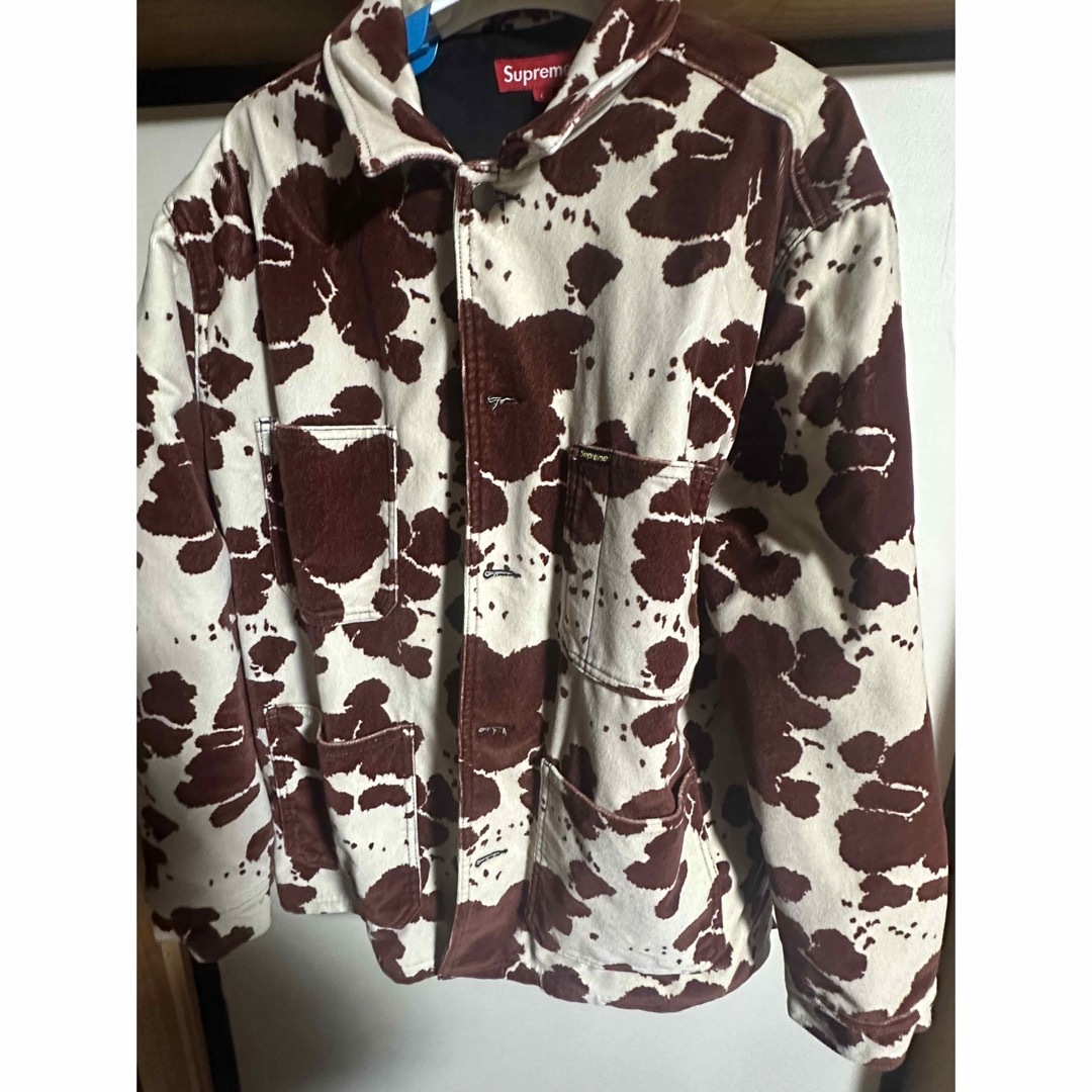 supreme velvet chore coat Lサイズ supreme velvet chore coat Lサイズ
