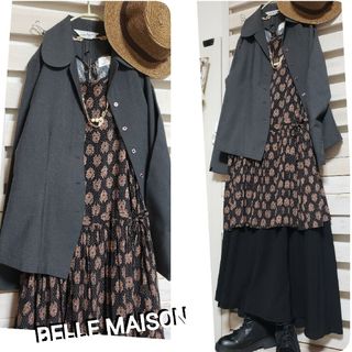 ベルメゾン(ベルメゾン)の美品BELLE MAISON/ウール混 ジャケット 謝恩会 卒業式 入学式..L(その他)