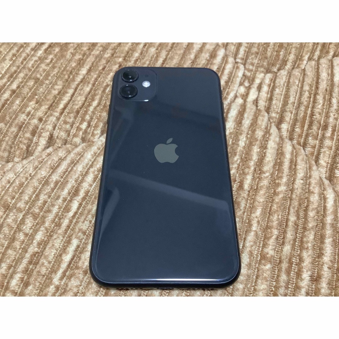 iPhone(アイフォーン)のiphone 11 64GB Black SIMフリー スマホ/家電/カメラのスマートフォン/携帯電話(スマートフォン本体)の商品写真