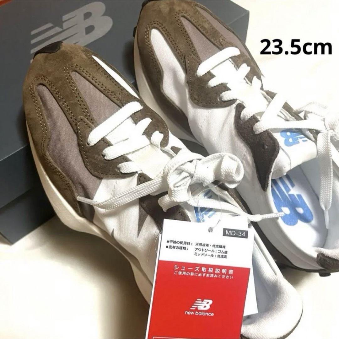 レディースU327 LG New Balance ニューバランス U 327 ブラウン　茶