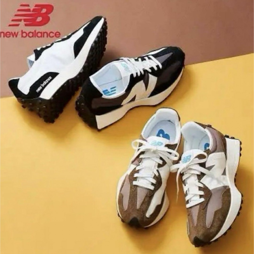 レディースU327 LG New Balance ニューバランス U 327 ブラウン　茶