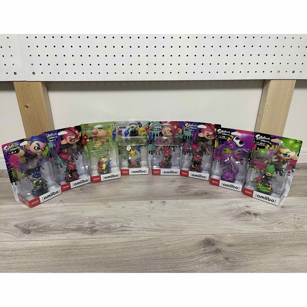 任天堂(ニンテンドウ)のamiibo スプラトゥーン　ピクミン エンタメ/ホビーのフィギュア(ゲームキャラクター)の商品写真