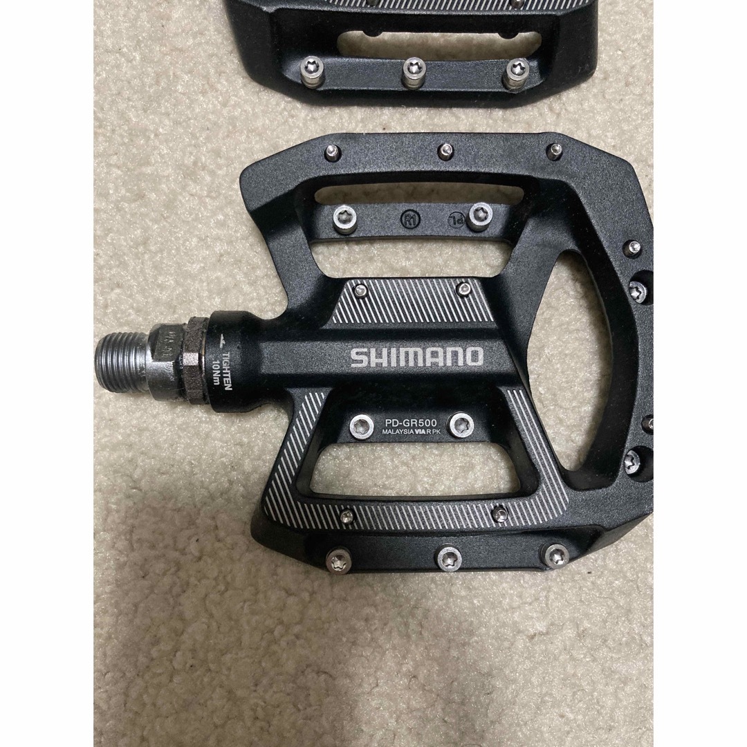 SHIMANO(シマノ)のシマノ　PD-GR500 フラットペダル スポーツ/アウトドアの自転車(パーツ)の商品写真