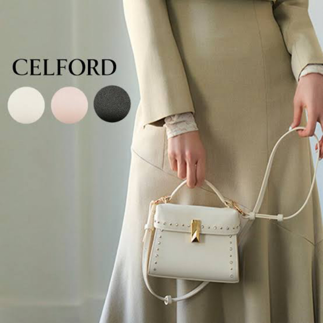 CELFORD - CELFORD セルフォード ビジュースタッズポシェットの通販 by