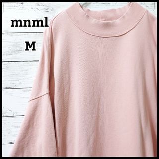 ミニマル(mnml)のmnml ミニマル トレーナー ハイネック 指穴あき M(スウェット)