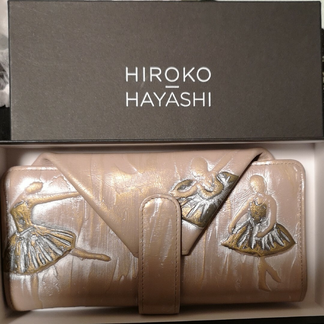 レディース「ヒロコハヤシ　HIROKO HAWASHI」長財布　スカラ　ミニ