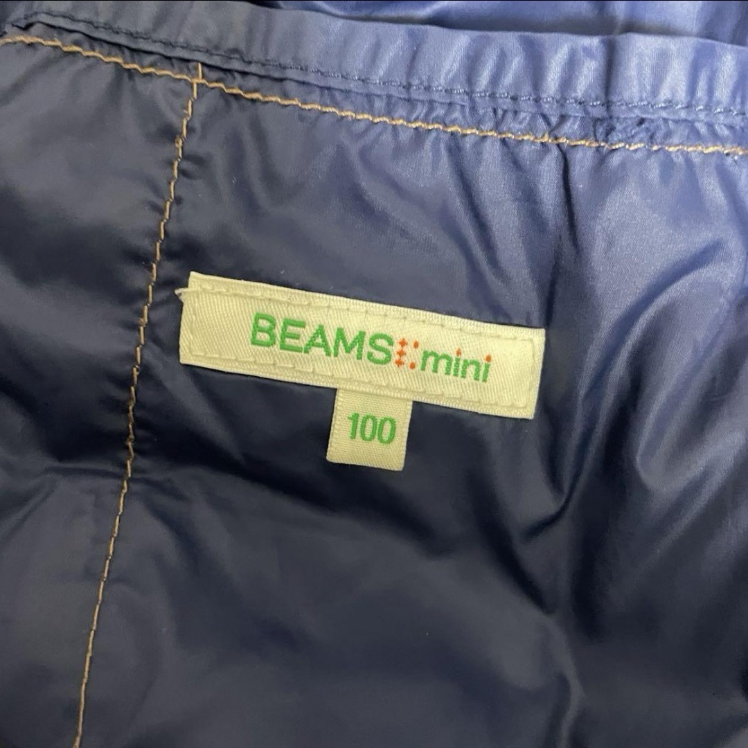 BEAMS(ビームス)のビームスミニ　ダウンジャケット キッズ/ベビー/マタニティのキッズ服男の子用(90cm~)(ジャケット/上着)の商品写真
