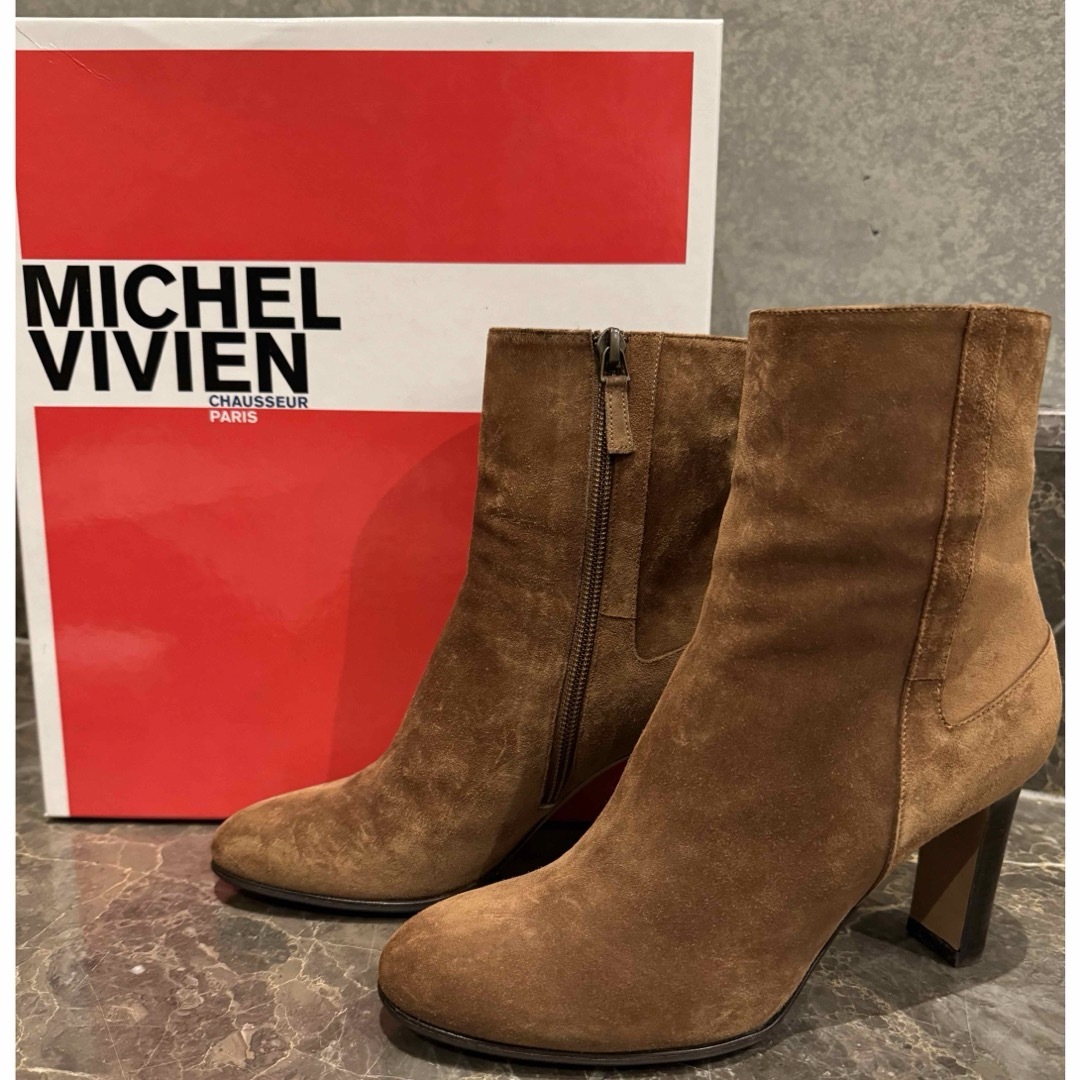 レディースMICHEL VIVIEN  ショートブーツ 36