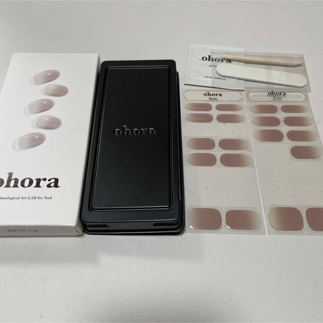 ohora(オホーラ)のohora  オホーラ　セミキュアジェルネイルシール コスメ/美容のネイル(ネイル用品)の商品写真