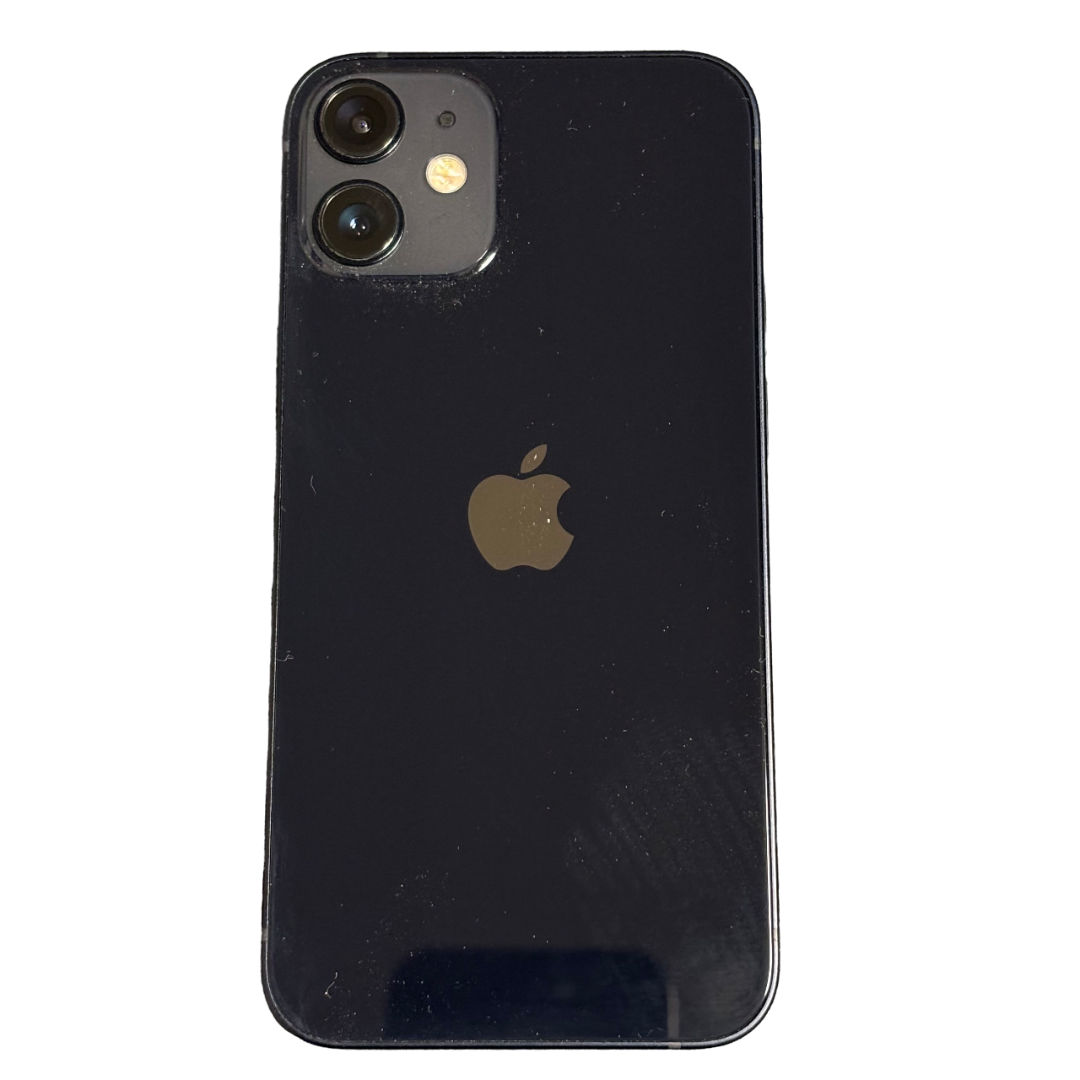 Apple(アップル)のiPhone 12 mini 128GB SIMフリー 本体のみ 黒 動作品 スマホ/家電/カメラのスマートフォン/携帯電話(スマートフォン本体)の商品写真