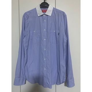 シュプリーム(Supreme)の★初期激レア★Supreme Striped Shirt クレリックLサイズ(シャツ)