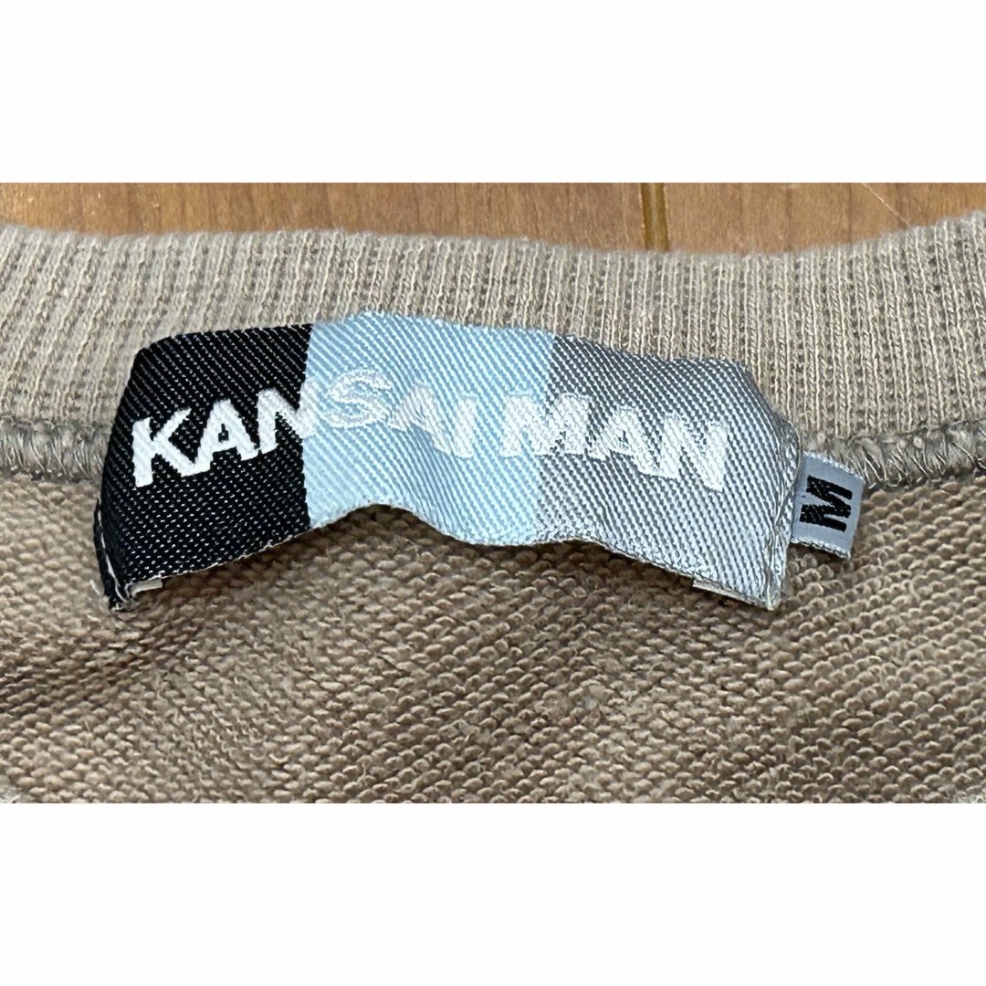 Kansai Yamamoto(カンサイヤマモト)のKANSAI MAN 寛斎マン　山本寛斎　スウェット　刺繍　トレーナー　Mサイズ メンズのトップス(スウェット)の商品写真