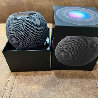 アップル(Apple)の【早い者勝ち!】HomePod mini  ホームポッドミニ　スペースグレイ(スピーカー)