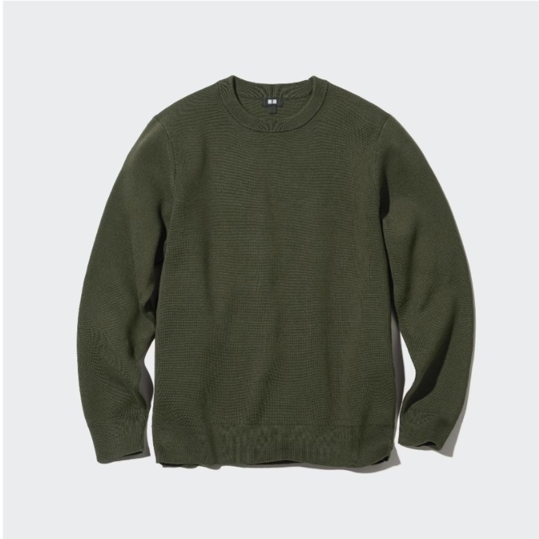 UNIQLO - UNIQLO ウォッシャブルストレッチミラノリブクルー UNIQLO - UNIQLO ウォッシャブルストレッチミラノリブクルー