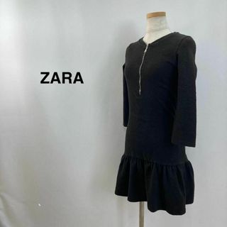 ヴィクトリアシークレット新品☆ZARA ザラ 袖ボリュームハイネックワンピース