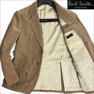 ポールスミスコレクション(Paul Smith COLLECTION)のJ6341美品 ポールスミスコレクション コーデュロイジャケット ブラウン系 L(テーラードジャケット)