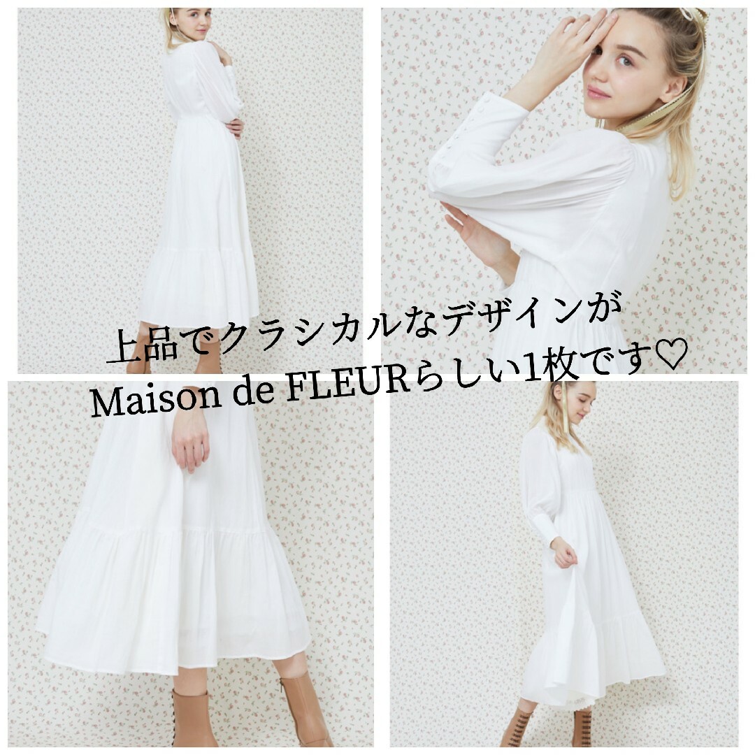 Maison de FLEUR(メゾンドフルール)のMaison de FLEUR メゾンドフルール ワンピース レディースのワンピース(ロングワンピース/マキシワンピース)の商品写真