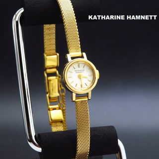 キャサリンハムネット(KATHARINE HAMNETT)のKATHARINE HAMNETT ブレスレットウォッチ メッシュベルト (腕時計)