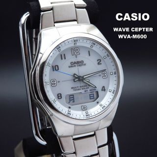 カシオ(CASIO)のCASIO 電波ソーラー腕時計 WVA-M600(腕時計(アナログ))