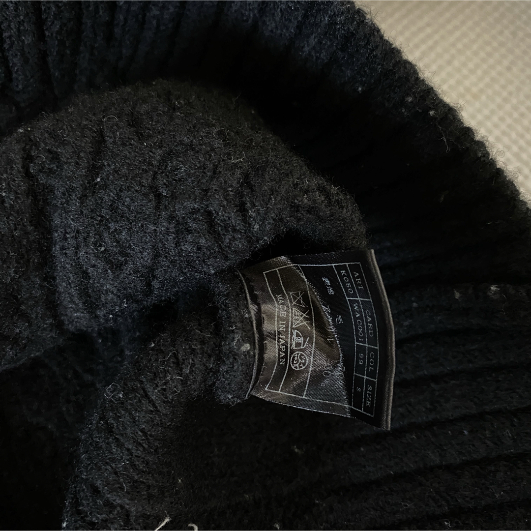 AKM  セーター　ニット　デザインニット　毛70%メンズ