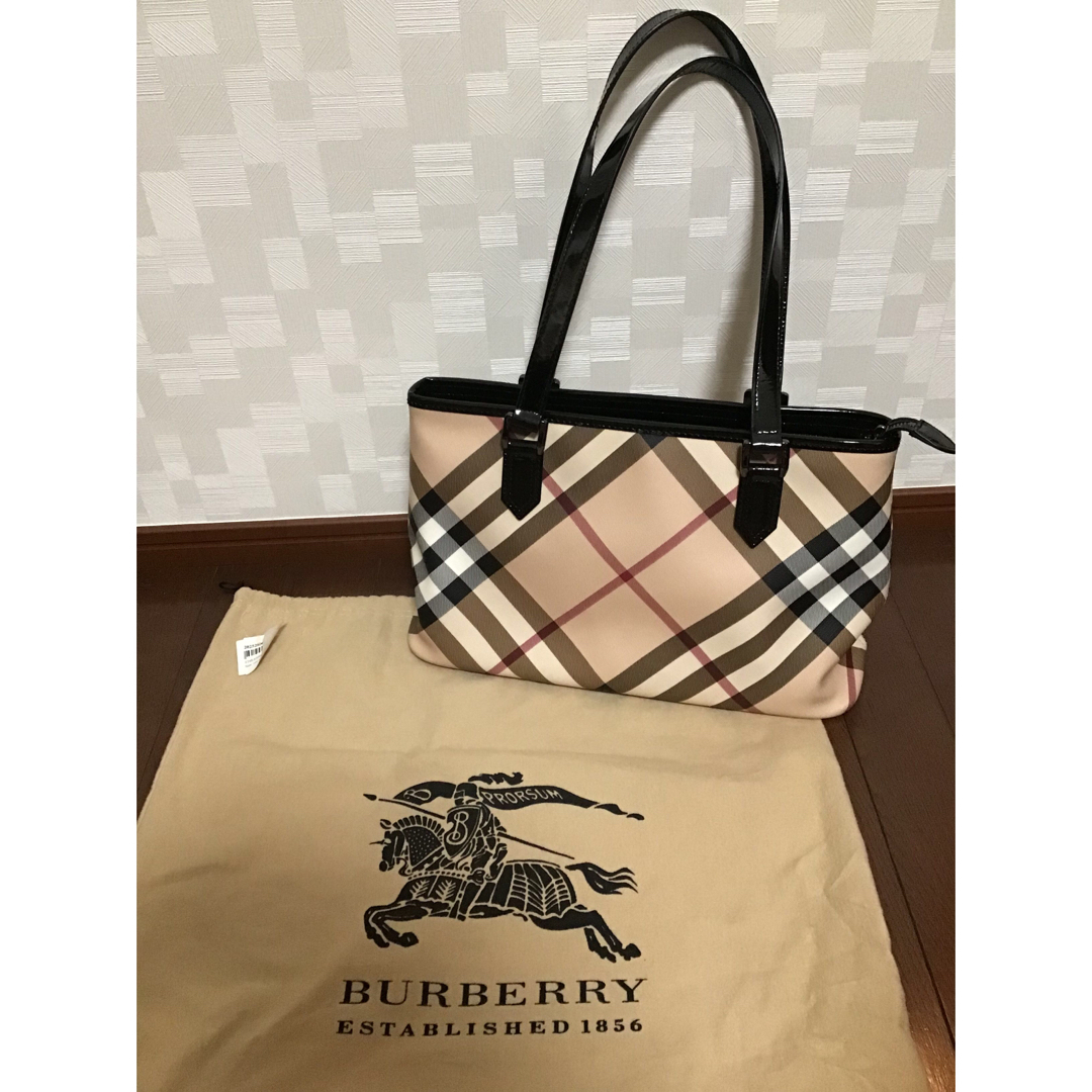 BURBERRY(バーバリー)の美品 バーバリー トートバッグ レディースのバッグ(トートバッグ)の商品写真