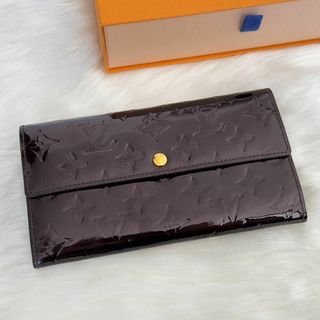 LOUIS VUITTON - 【極美品】ルイヴィトン ヴェルニ ポルトフォイユサラ ...