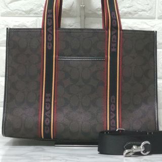 コーチ(COACH)のCOACH コーチ トートバッグ スミス トート・シグネチャー キャンバス 新作(トートバッグ)