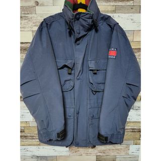 トミーヒルフィガー(TOMMY HILFIGER)のTOMMY HILFIGER　トミーヒルフィガー　ナイロン　中綿ジャケット　S(その他)