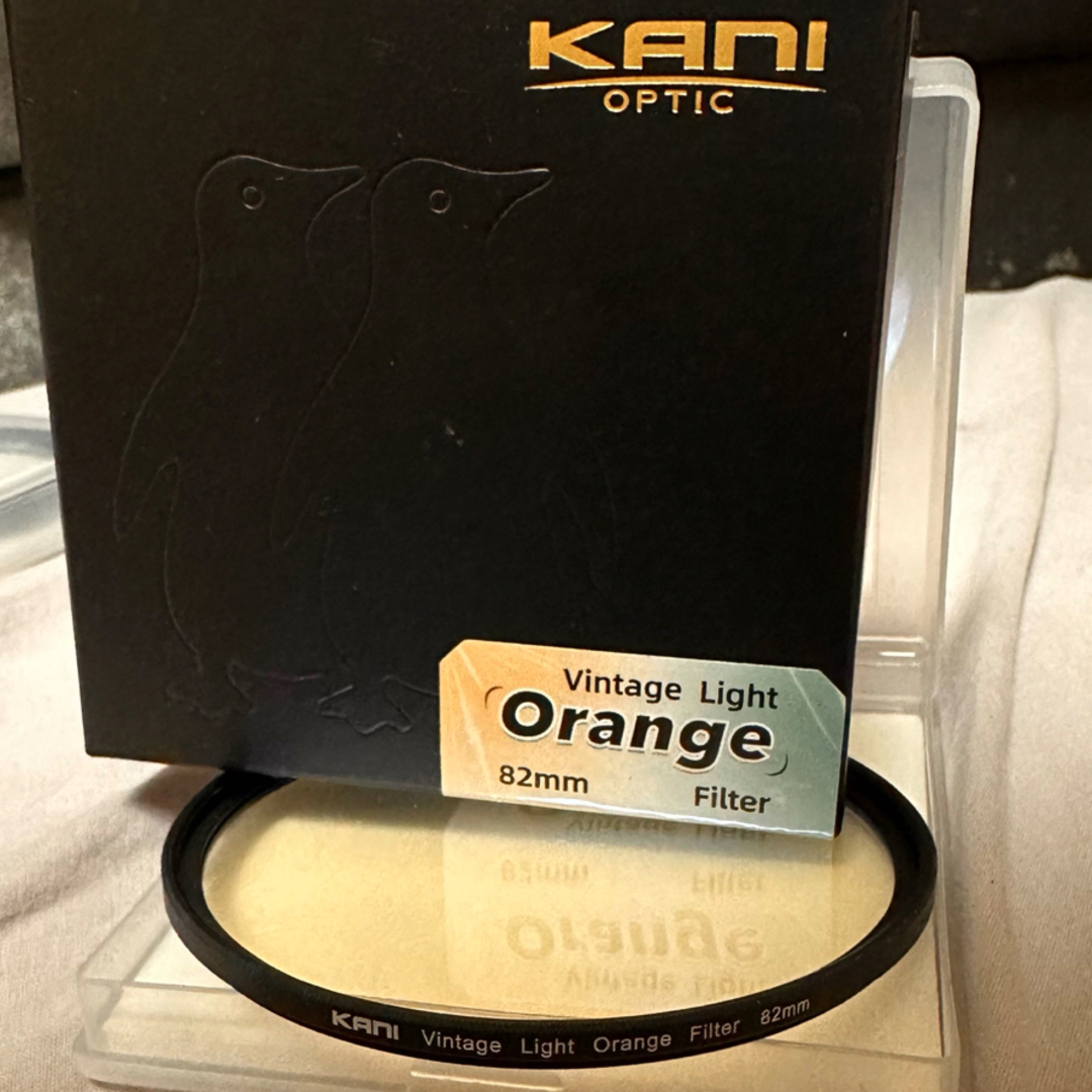 KANI ヴィンテージライトオレンジ 82mm / 暖色 スマホ/家電/カメラのカメラ(フィルター)の商品写真