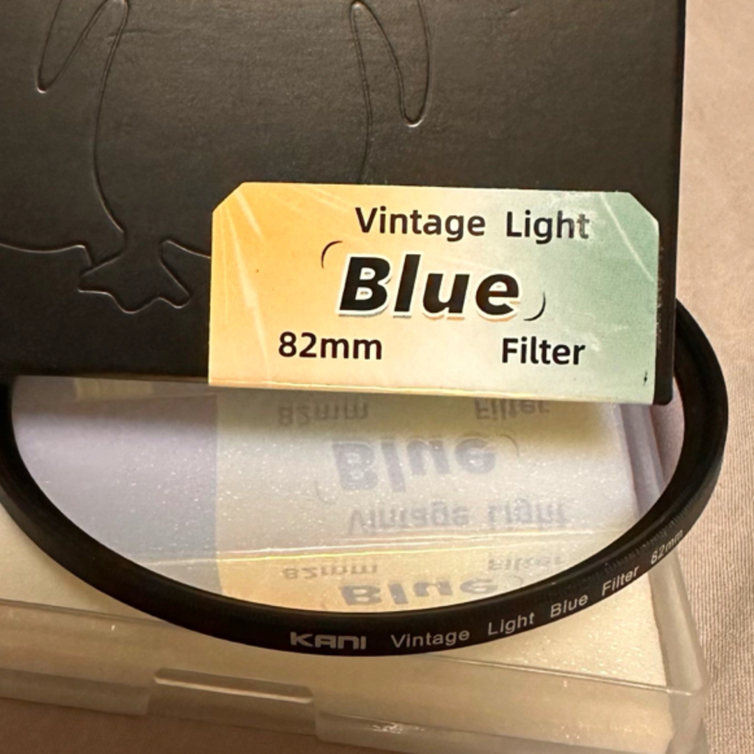 KANI ヴィンテージライトブルー 82mm スマホ/家電/カメラのカメラ(フィルター)の商品写真