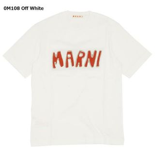 マルニ(Marni)のMARNI KIDS (マルニ キッズ) Tシャツ 半袖 丸首 クルーネック M00921M00NE 0M108 Off White(Tシャツ/カットソー)