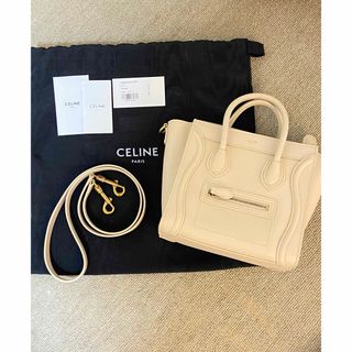 セリーヌ(celine)のceline ラゲージ ナノ パウダー(ハンドバッグ)