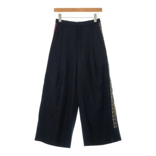 カラー(kolor)のkolor カラー スラックス 1(S位) 紺 【古着】【中古】(スラックス)