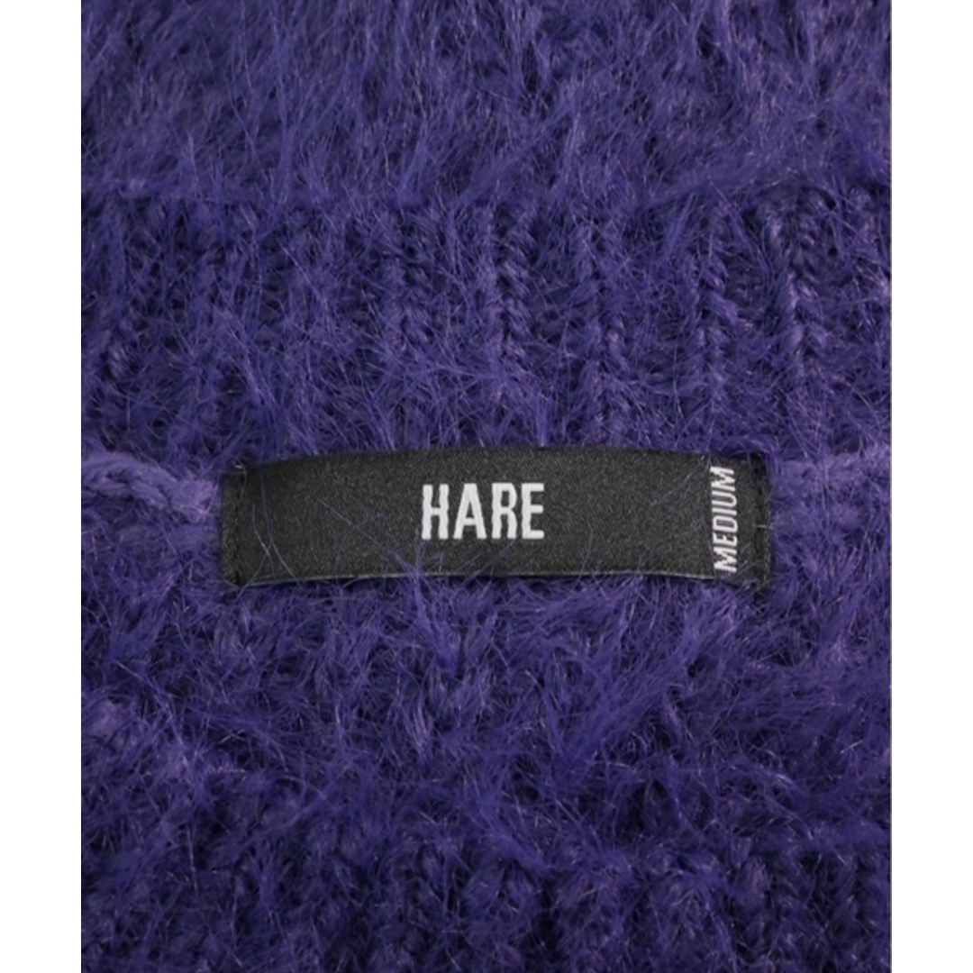 HARE(ハレ)のHARE ハレ ニット・セーター M 紫 【古着】【中古】 メンズのトップス(ニット/セーター)の商品写真