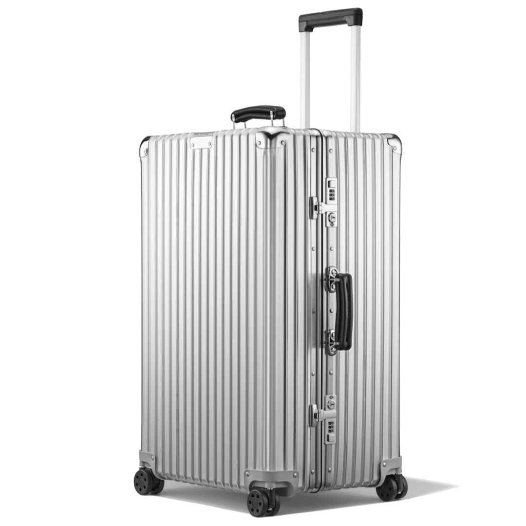 RIMOWA(リモワ)のRIMOWA リモワ Classic Trunk クラシック シルバー 100L インテリア/住まい/日用品の日用品/生活雑貨/旅行(旅行用品)の商品写真