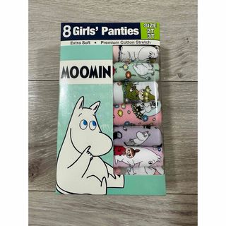 ムーミン(MOOMIN)のムーミン　女の子パンツ　8枚セット(下着)