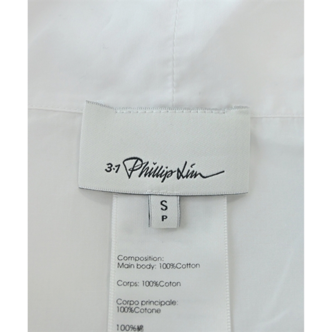 3.1 Phillip Lim(スリーワンフィリップリム)の3.1 Phillip Lim カジュアルシャツ S 白 【古着】【中古】 レディースのトップス(シャツ/ブラウス(長袖/七分))の商品写真