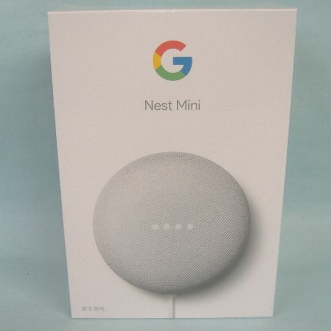 Google(グーグル)の【未開封】Google Nest Mini 第2世代 スマートスピーカー スマホ/家電/カメラのオーディオ機器(スピーカー)の商品写真