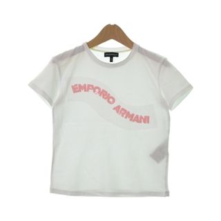 エンポリオアルマーニ(Emporio Armani)のEMPORIO ARMANI Tシャツ・カットソー 10A 白 【古着】【中古】(Tシャツ/カットソー)